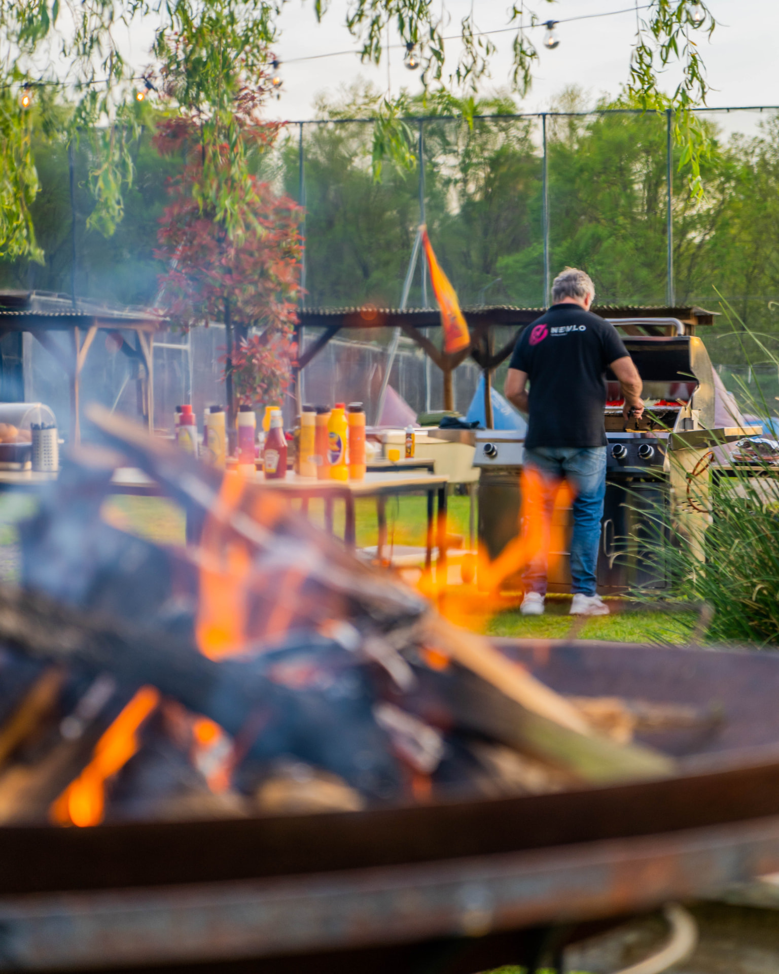 BBQ en napraten